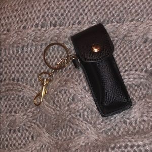Chapstick keychain holder